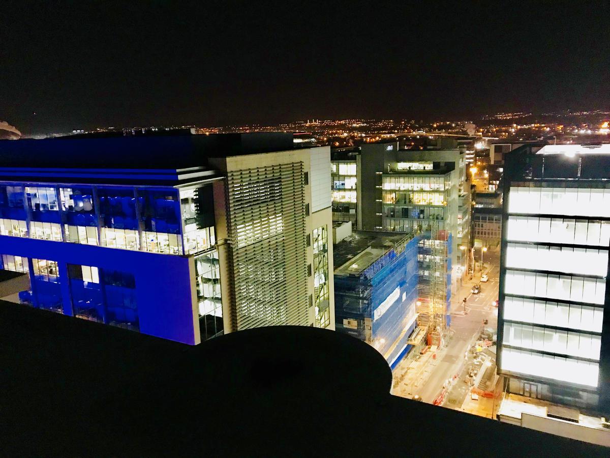 Glasgow Central Station Skyline Apartment With Parking Extérieur photo