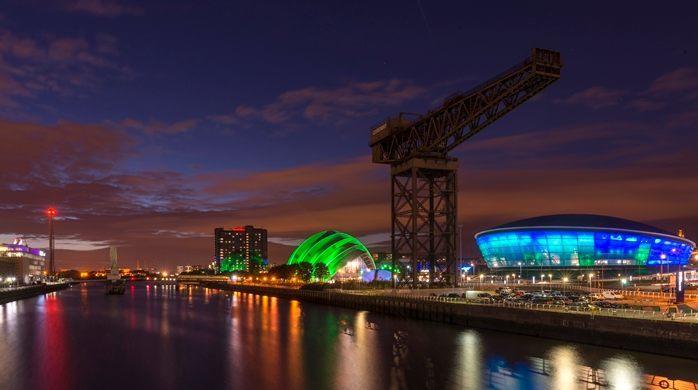 Glasgow Central Station Skyline Apartment With Parking Chambre photo