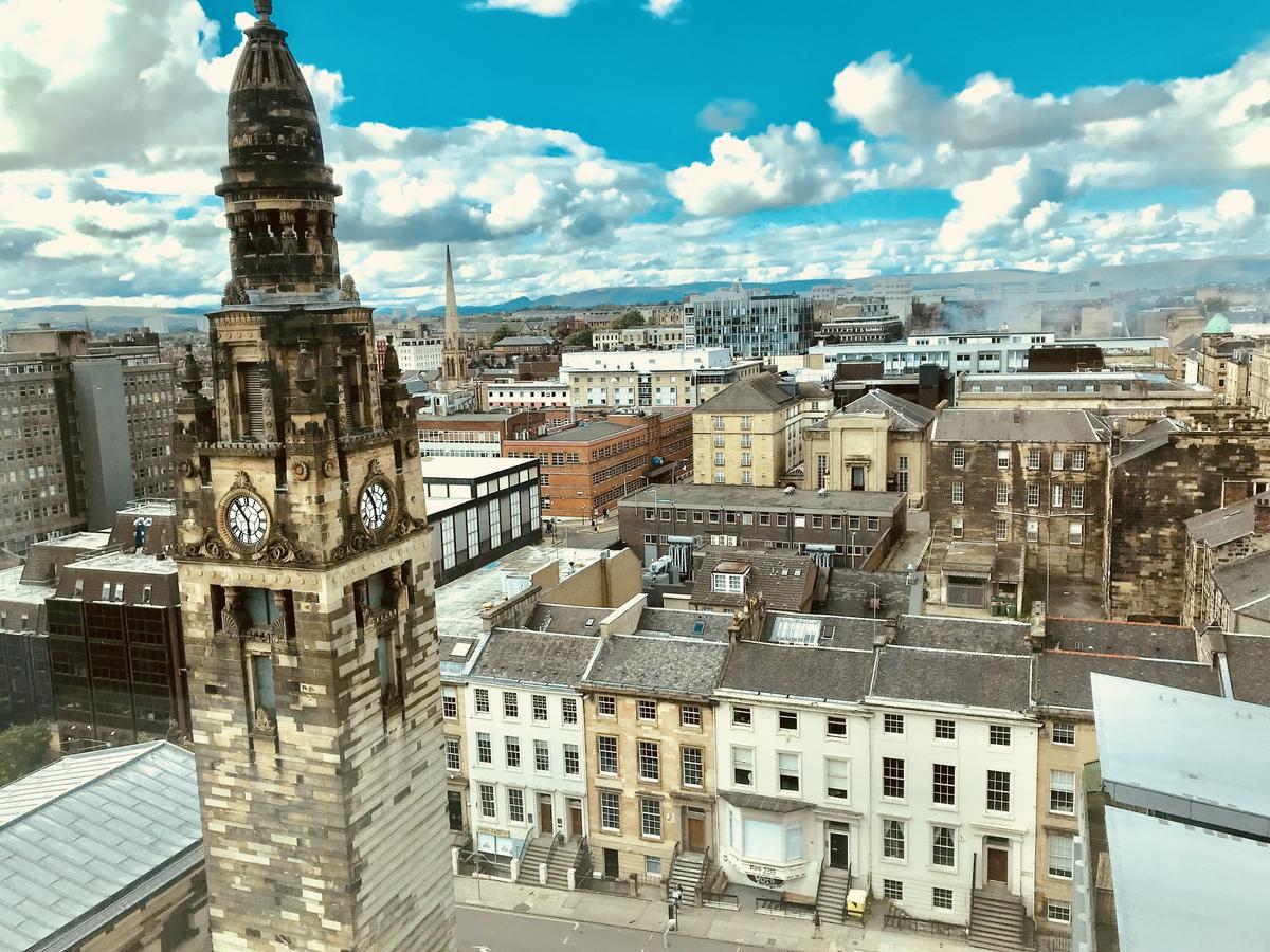 Glasgow Central Station Skyline Apartment With Parking Extérieur photo