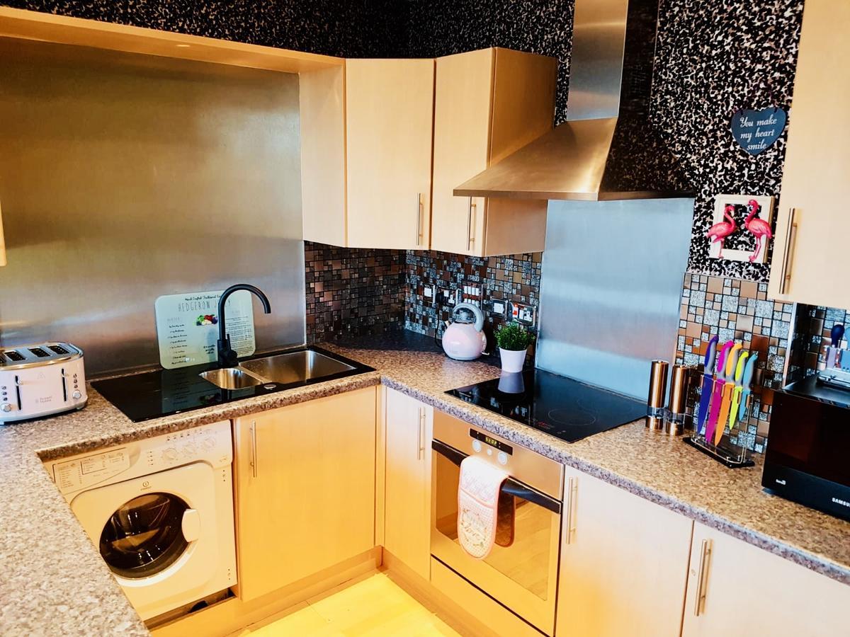 Glasgow Central Station Skyline Apartment With Parking Extérieur photo